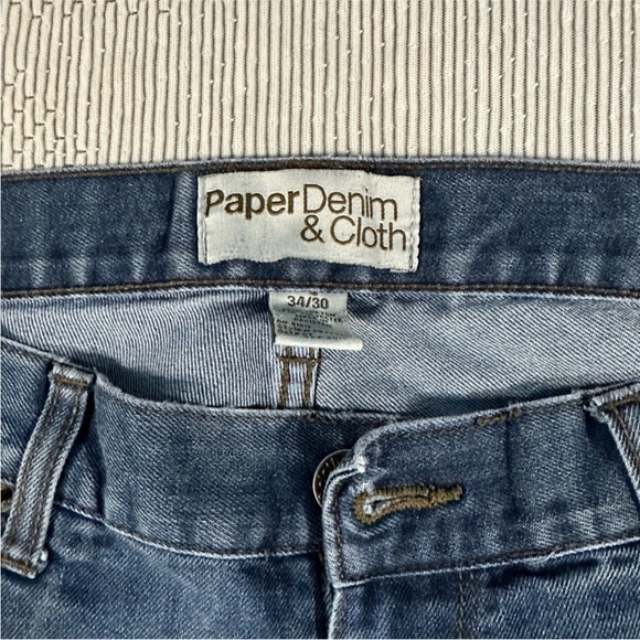 EUC Paper Denim & Cloth Jeans Straight Fit Sz 34/40 - Picture 1 of 7